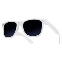 Okulary przeciwsłoneczne WAYFARERY nerdy kujonki - BIAŁE
