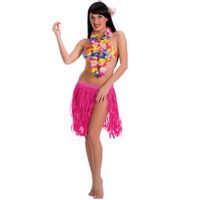 Spódnica "Hawajska krótka", różowa, Carnival Toys, 45 cm