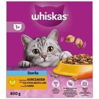 Whiskas  Sucha karma dla kota Sterile Kurczak 800 g