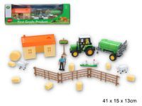 Zestaw farmerski - owce, kury figurki kolekcja zabawka dla dzieci