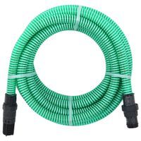 Wąż ssący ze złączami z PVC, 4 m, 22 mm, zielony