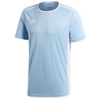 Koszulka dla dzieci adidas entrada 18 jersey junior błękitna cf1045 Rozmiar - 164cm