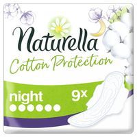 Naturella Cotton Night Podpaski Higieniczne, 19 Sztuk