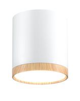 TUBA 5W LED 4000K DREWNIANY+BIAŁY ŚR. 6,8 CM