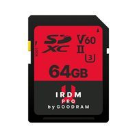 Karta SDXC 64GB GOODRAM IRDM | 4K UHS-II U3 A2