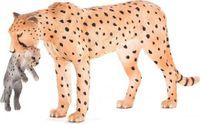 ANIMAL PLANET gepard samica z młodym 387167