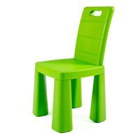 krzesełko dla dziecka plastikowe jasnozielone