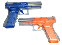 PISTOLET PRZEŹROCZYSTY NA KULKI BROŃ DO ZABAWY