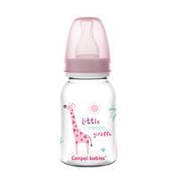 Canpol babies lekka butelka wąska 120ml 0m+ AFRICA - Żyrafa