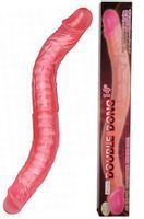 Podwójne dildo z kręgosłupem