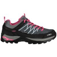 Buty trekkingowe damskie cmp rigel low wp szaro-czarno-różowe 3q13246103q Rozmiar - 38