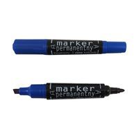 marker permanentny 89005 dwustronny niebieski