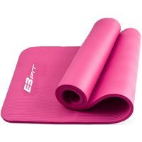 Mata fitness NBR 180x60x1,5cm  różowa i torba Eb fit