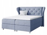 Kontynentalne łóżko podwójne BAKARAT 120x200