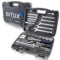 13373 Zestaw narzędzi w walizce 82 elementy BITUXX ze stali solidne