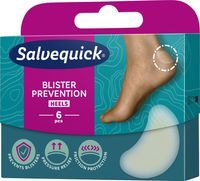 SALVEQUICK Blister Plaster Foot Care Heels plastry na pęcherze i otarcia średnie 6szt.