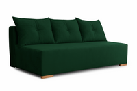 Kanapa Luna zielona rozkładana sofa z funkcją spania od producenta