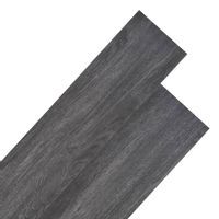Panele podłogowe z PVC, 5,26 m², 2 mm, czarno-białe