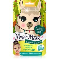 Eveline Cosmetics Magic Mask Llama Queen matująca maska w płachcie 3D