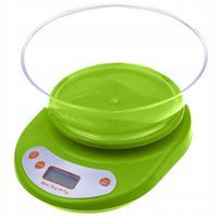 WAGA KUCHENNA ELEKTRONICZNA Z MISĄ MISKA 5KG LCD 17025_Z