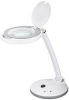 FIXPOINT Lupa z regulowaną lampą LED 5 W na podstawie