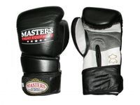 Rękawice bokserskie MASTERS RBT-E czarno-białe