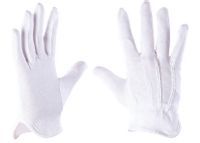 Rękawice robocze ochronne bawełniane białe PLS 10-XL