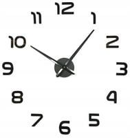 Zegar ścienny DIY 70 -130 CM 3D Zegar przyklejany B8C