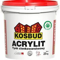 KOSBUD TYNK AKRYLOWY ACRYLIT BAZA PK 25 KG