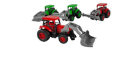 Nowy Zestaw farmerski 4 traktory i Krowa Figurka Zabawka dla dzieci