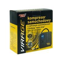 Moje Auto Virage - Kompresor Samochodowy z cyfrowym wyświetlaczem i funkcją "Auto Stop"