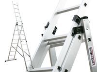 DRABINA aluminiowa 3x11 HIGHER 8,45m mocna 150kg