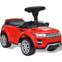 Land Rover 348 Samochód dla dzieci z muzyką kolor czerwony