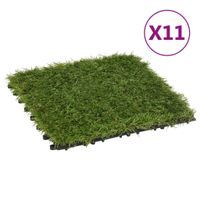 Lumarko Sztuczna trawa w płytkach, 11 szt., zielona, 30x30 cm!