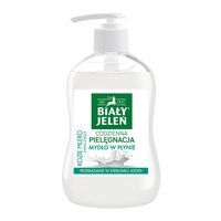 BIAŁY JELEŃ Mydło w płynie z dozownikiem kozie mleko 300ml