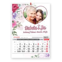 Foto kalendarz ze zdjęciem 2023 dla babci