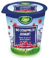 Owczy jogurt malinowy bio 125 g - leeb vital