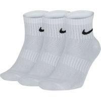 Skarpety do kostki NIKE EVERYDAY Dri-FIT 3 pak Białe r XL / 46-50