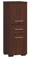 SZAFKA - SŁUPEK REGAŁ ŁAZIENKOWY FIN 2D 1SZ WENGE