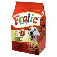 FROLIC 2,8kg - sucha karma dla psów z wołowiną, warzywami i zbożem