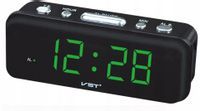 Elektroniczny budzik - zegarek z alarmem Zielony