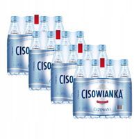 Cisowianka Naturalna woda mineralna gazowana 500 ml x48 sztuk