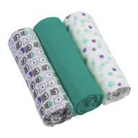 BABYONO Pieluszki muślinowe miętowe 3 sztuki