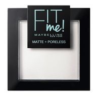 Maybelline Fit Me Matte Poreless Pressed Powder puder matujący do twarzy w kompakcie 090 Translucent 9g