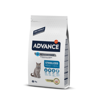 ADVANCE Sterilized - sucha karma z indykiem dla kotów sterylizowanych 3 kg.