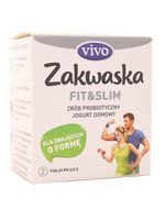 Zakwaska Fit&Slim żywe kultury bakterii Vivo - 2x0,5g