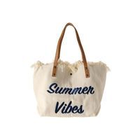 TORBA PLAŻOWA BOHO Z frędzlami jasny krem TP11B