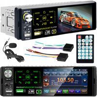 Radio samochodowe 1DIN ekran 4,1'' USB BT MIKROFON