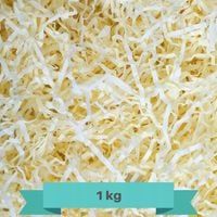 Wypełniacz do paczek papier cięty 1kg kremowy
