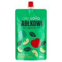 OWOLOVO Jabłkowo Mus owocowy 200 g